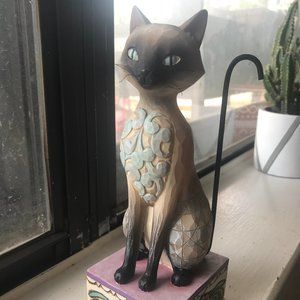 Jim Shore Heartwood Creak "Genghis" cat